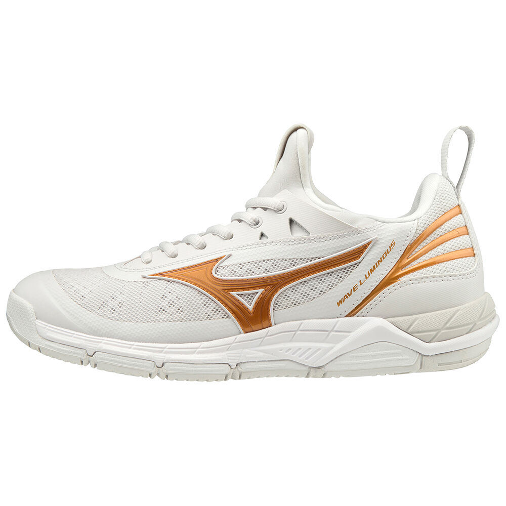 Mizuno WAVE LUMINOUS Női Röplabda Cipő Fehér HVX741820